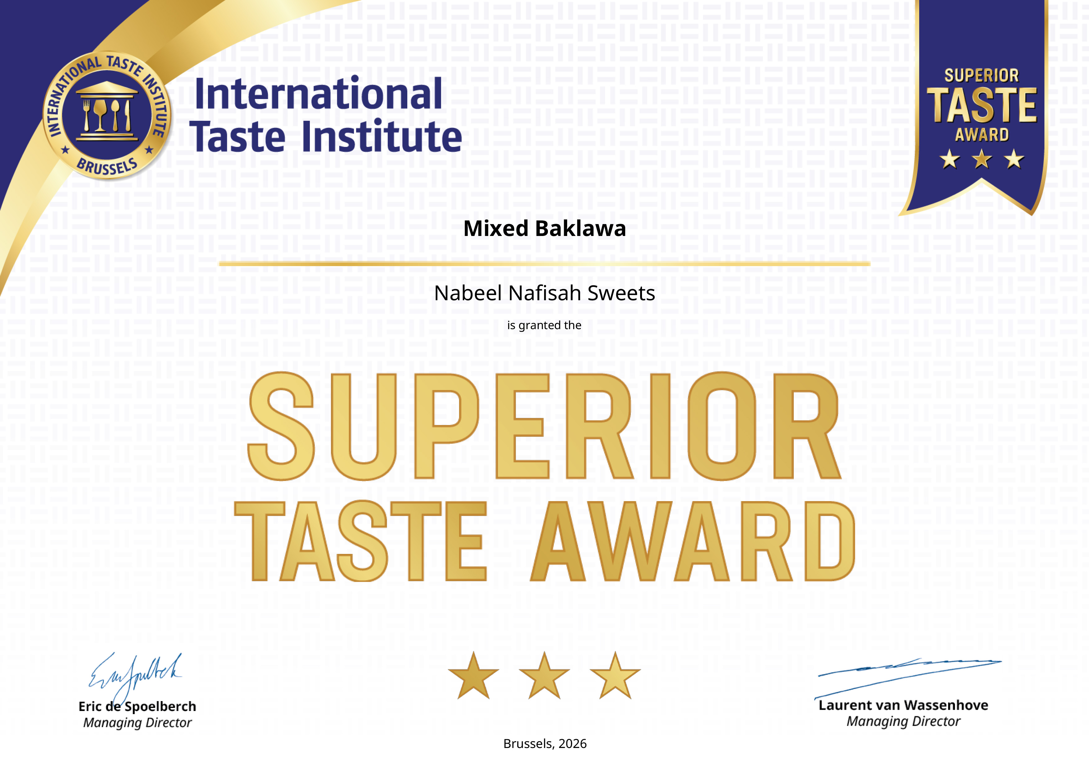 International Taste Institute